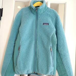 【patagonia パタゴニア】フリースアウター SYNCHILLA☆ウーマンsize(XS)☆美品☆ターコイズブルーの画像1