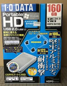 IOデータ 外付けHDD HDPG-SU160