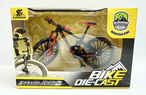  unopened goods die-cast bike 2 SUPERIOR mountain bike black / red prize 3-17