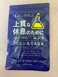 ネムラボ　上質な休息のために　グリシン&GABA120粒30日分