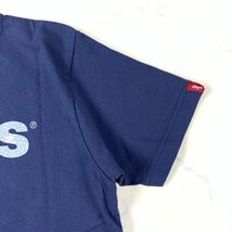 Levi's リーバイス新品タグ付き半袖プリントTシャツネイビーカジュアル L C9529_画像4
