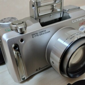 【ジャンク品】OLYMPUS オリンパス コンパクトデジタルカメラ CAMEDIA C-770 Ultra Zoom の画像5
