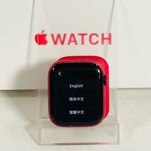 Apple Watch Series 7 GPSモデル 45mm 32GB (PRODUCT)RED A2474 MKN93J/A_画像1