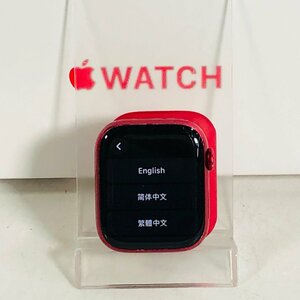 Apple Watch Series 7 GPSモデル 45mm 32GB (PRODUCT)RED A2474 MKN93J/A