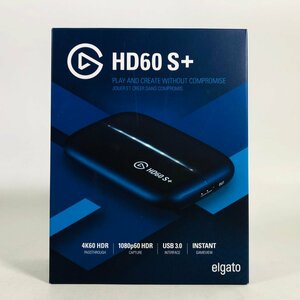 新品未開封 Elgato 外付キャプチャーボード HD60 S+