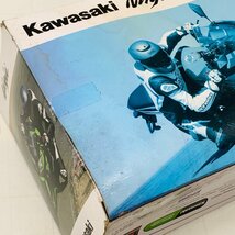 新品未開封 アオシマ 完成品バイクシリーズ 1/12 カワサキ Kawasaki Ninja250 オレンジ SE_画像9