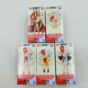 新品未開封 WCF ワールドコレクタブルフィギュア UTA COLLECTION ONE PIECE FILM RED ワンピース ウタ 全5種セット