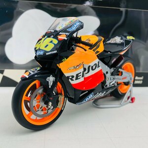 中古品 ミニチャンプス MINICHAMPS 1/12 Honda RC211V ホンダ Repsol Honda Team Rider Valentino Rossi MotoGP 2003