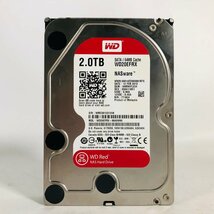 動作確認済み 13494時間 WDC WD20EFRX-68AX9N0 2000GB SATA 内蔵 HDD ハードディスクドライブ SMART正常 消去済み_画像1