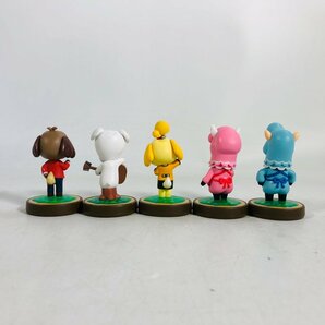 中古 amiibo アミーボ どうぶつの森シリーズ 5種 セット しずえ ケント とたけけ カイゾー リサの画像2