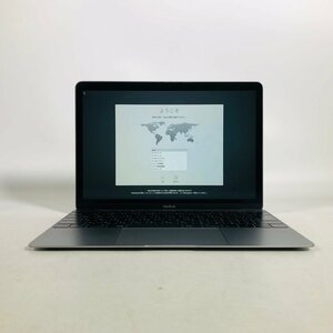 ジャンク MacBook 12インチ (Mid 2017) Core m3 1.2GHz/8GB/SSD 256GB スペースグレイ MNYF2J/A