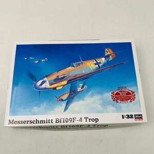 新品未組立 ハセガワ ST31 1/32 メッサーシュミット Bf109F-4 Trop ドイツ空軍 戦闘機 Hasegawa Messerschmitt 初回特典付