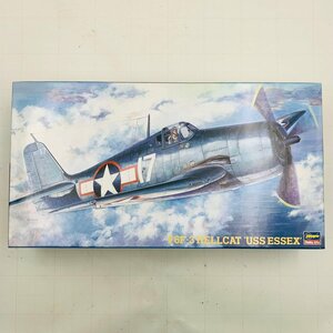 新品未組立 ハセガワ 09134 JT34 1/48 F6F-3 ヘルキャット USS エセックス Hasegawa HELLCAT USS ESSEX