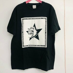 中古品 銀魂 SOUND ULTRA SOUL! イベントロゴ Tシャツ ブラック Lサイズ