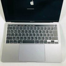 動作確認済み MacBook Pro Touch Bar＋Touch ID 13インチ (Late 2020) Apple M1 8コア/8GB/SSD 256GB スペースグレイ MYD82J/A_画像2