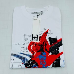 新品 HENSHIN by KAMEN RIDER デザインTシャツ COLLAGE 仮面ライダービルド 白 Lサイズ
