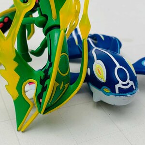 中古品 ポケットモンスター ポケモン モンスターコレクション モンコレ メガレックウザ ゲンシカイオーガ 2種セット