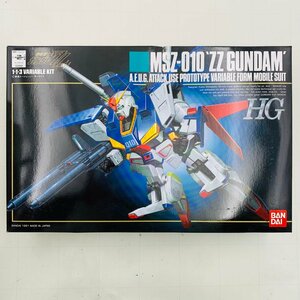 新品未組立 HG 機動戦士ガンダムZZ 1/144 MSZ-010 ダブルゼータガンダム