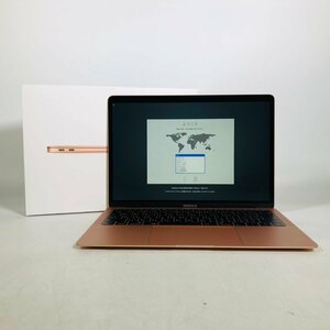 動作確認済み MacBook Air Retina 13インチ (Late 2018) Core i5 1.6GHz/8GB/SSD 128GB ゴールド MREE2J/A