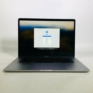 ジャンク MacBook Pro 15インチ Touch Bar＋Touch ID (Mid 2018) Core i7 2.6GHz/32GB/SSD 512GB スペースグレイ MR942J/A