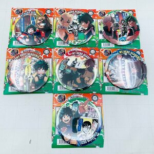 中古品 僕のヒーローアカデミア展 コレクション缶バッジBIG 最強コンビ ver 7種セット 緑谷出久 爆豪勝己 轟焦凍