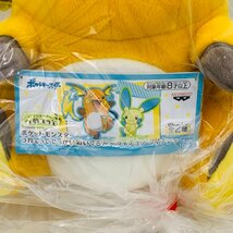 新品 ポケットモンスター つれてってでっかいぬいぐるみ ライチュウ_画像7