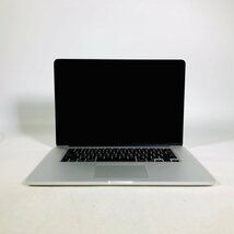 ジャンク MacBook Pro Retina 15インチ (Late 2013) Core i7 2.0GHz/8GB/SSD 1TB ME293J/A_画像1