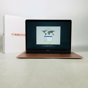 動作確認済み MacBook Air Retina 13インチ (Late 2018) Core i5 1.6GHz/8GB/SSD 128GB ゴールド MREE2J/A