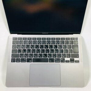 動作確認済み MacBook Air Retina 13インチ (Late 2020) Apple M1 8コア/8GB/SSD 256GB スペースグレイ MGN63J/Aの画像2