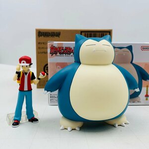 中古品 ポケモンスケールワールド ポケットモンスター ポケモン カントー地方 レッド カビゴン ポケモンの笛