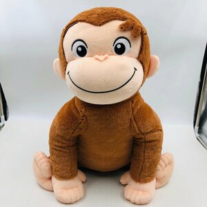 新品 セガ おさるのジョージ スーパーラージぬいぐるみ おすわりVer.