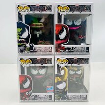 新品未開封 Funko POP 366 368 371 372 VENOM ヴェノマイズド ハルク ヴェノマイズド ロキ カーネイジ 4種セット_画像1