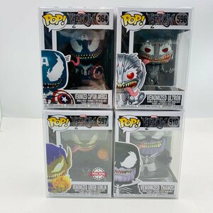 新品未開封 Funko POP VENOM 364 510 596 597 ヴェノマイズド キャプテンアメリカ サノス ウルトロン グリーンゴブリン 4種セット