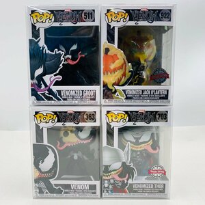 新品未開封 Funko POP 363 511 703 922 VENOM ヴェノム ヴェノマイズド グルート ソー ジャック オー ランタン 4種セット