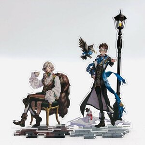 中古品 IdentityV 第五人格 SWEETS PARADISE Academy Cafe 2弾 アクリルスタンド 占い師 イライ・クラーク 写真家 ジョゼフ 2種セット