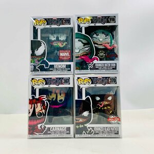 新品未開封 Funko POP 367 370 373 916 VENOM カーネイジ ヴェノム ヴェノマイズド ブラックパンサー ドゥーム 4種セット