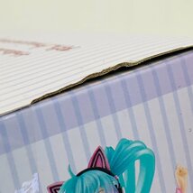 新品未開封 タイトー AMP フィギュア 初音ミク Birthday 2021 Happy Cat ver._画像8