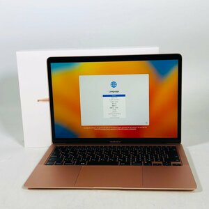 美品 MacBook Air Retina 13インチ (Late 2020) Apple M1 8コア/16GB/SSD 2TB ゴールド MGNE3J/A 動作確認済み