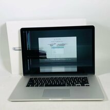 ジャンク MacBook Pro Retina 15インチ (Mid 2014) Core i7 2.5GHz/16GB/SSD 512GB MGXC2J/A_画像1