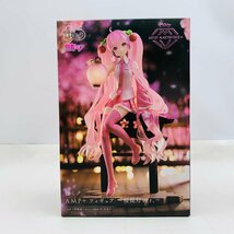 新品未開封 タイトー AMP+ フィギュア 初音ミク 桜ミク 桜提灯ver._画像1