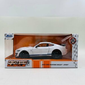 新品未開封 Jada BIGTIME MUSCLE 1/24 2020 FORD MUSTANG SHELBY GT500 マスタング ホワイト