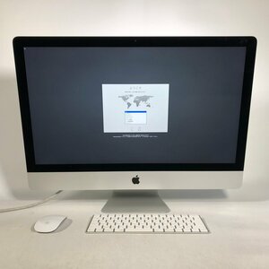 動作確認済み iMac Retina 5K 27インチ (Mid 2017) Core i7 4.2GHz/32GB/FD 3TB MNED2J/A
