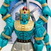 中古品 浪曼堂 キン肉マン THE ULTIMATE MUSCLES アシュラマン ASHURAMAN 浪漫堂 ブリスターフィギュア_画像1