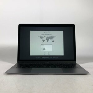  operation verification ending MacBook 12 -inch (Mid 2017) Core i5 1.3GHz/16GB/SSD 256GB Space gray MNYF2J/A