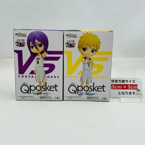 新品未開封 Qposket 黒子のバスケ 黄瀬涼太 紫原敦 劇場版 ver. 全2種セットの画像2