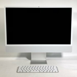 ジャンク iMac Retina 4.5K 24インチ (Mid 2021) Apple M1 8コア/7コアGPU/8GB/SSD 256GB シルバー MGTF3J/A