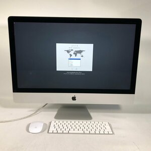 動作確認済み iMac Retina 5K 27インチ (Early 2019) Core i9 3.6GHz/32GB/FD 3.12TB MRR12J/A