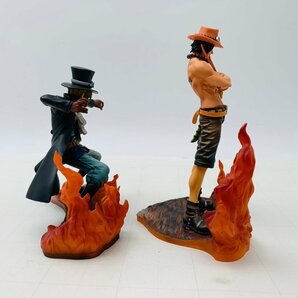 中古品 DXF BROTHERHOODII ONE PIECE ワンピース エース サボ セットの画像5