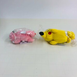 新品 ポケットモンスター くつろぎタイム ぬいぐるみ ヤドン ピカチュウ 2種 セットの画像6