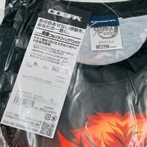 新品未開封 COSPA 鬼滅の刃 無限列車編 煉獄杏寿郎 両面フルグラフィックTシャツ XLサイズ_画像3